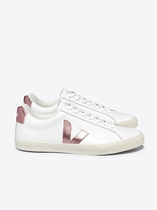 Veja Shoes - * as is Veja Esplar Metallic Low-Top Sneakers Size 9